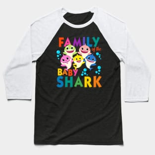 Family of the baby shark Baseball T-Shirt